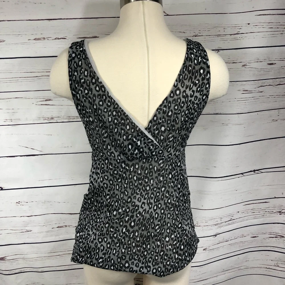 Michael Kors Leopard Print Blouse‎